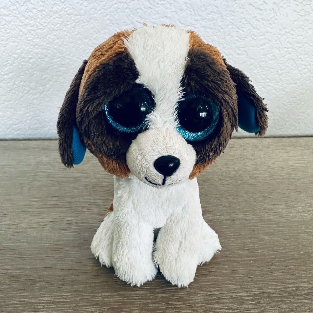 TY Silk Dog Duke Beanie Baby Plush